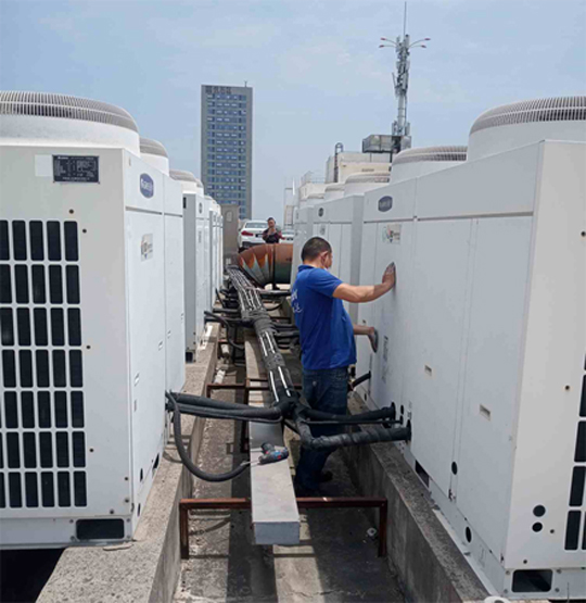 大同市中央空调制热和不制冷系统维修方法